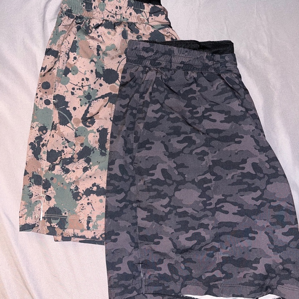 Born Primitive weightlifting shorts size large men’s, 2 pairs
